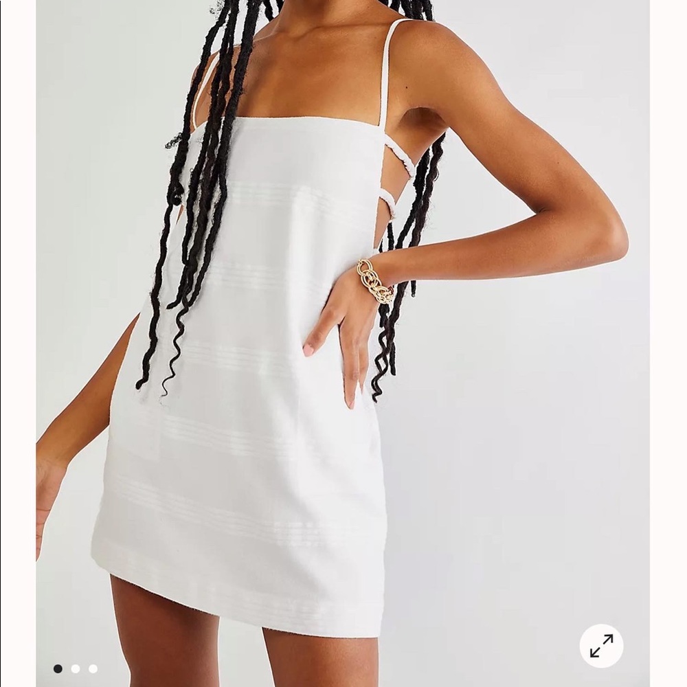 Free People Simone Mini Dress Red
